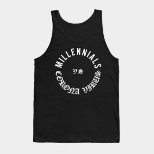 Millennials Vs Corona Virus Tank Top